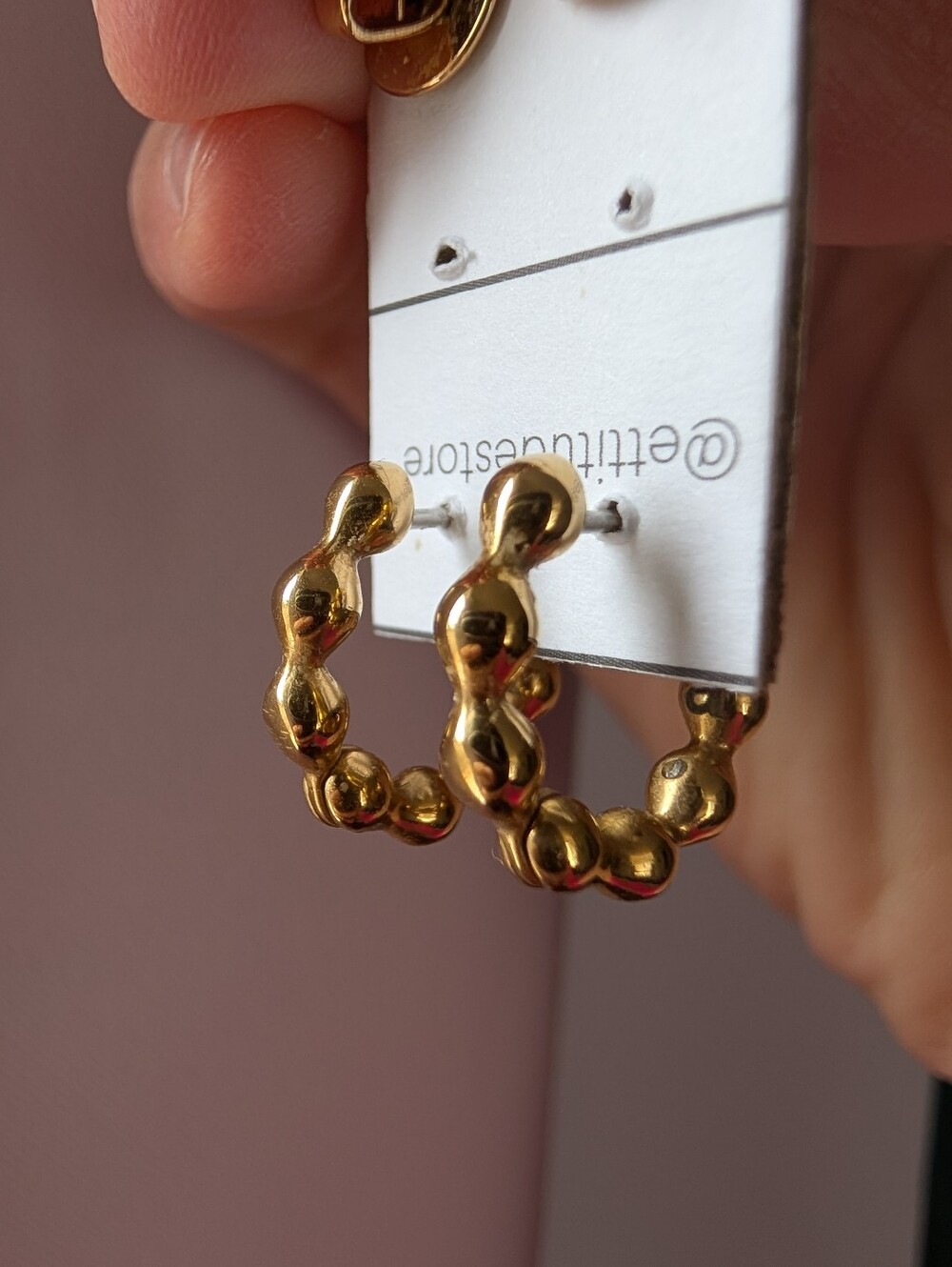 Ana Luisa Gold Hoop Earrings